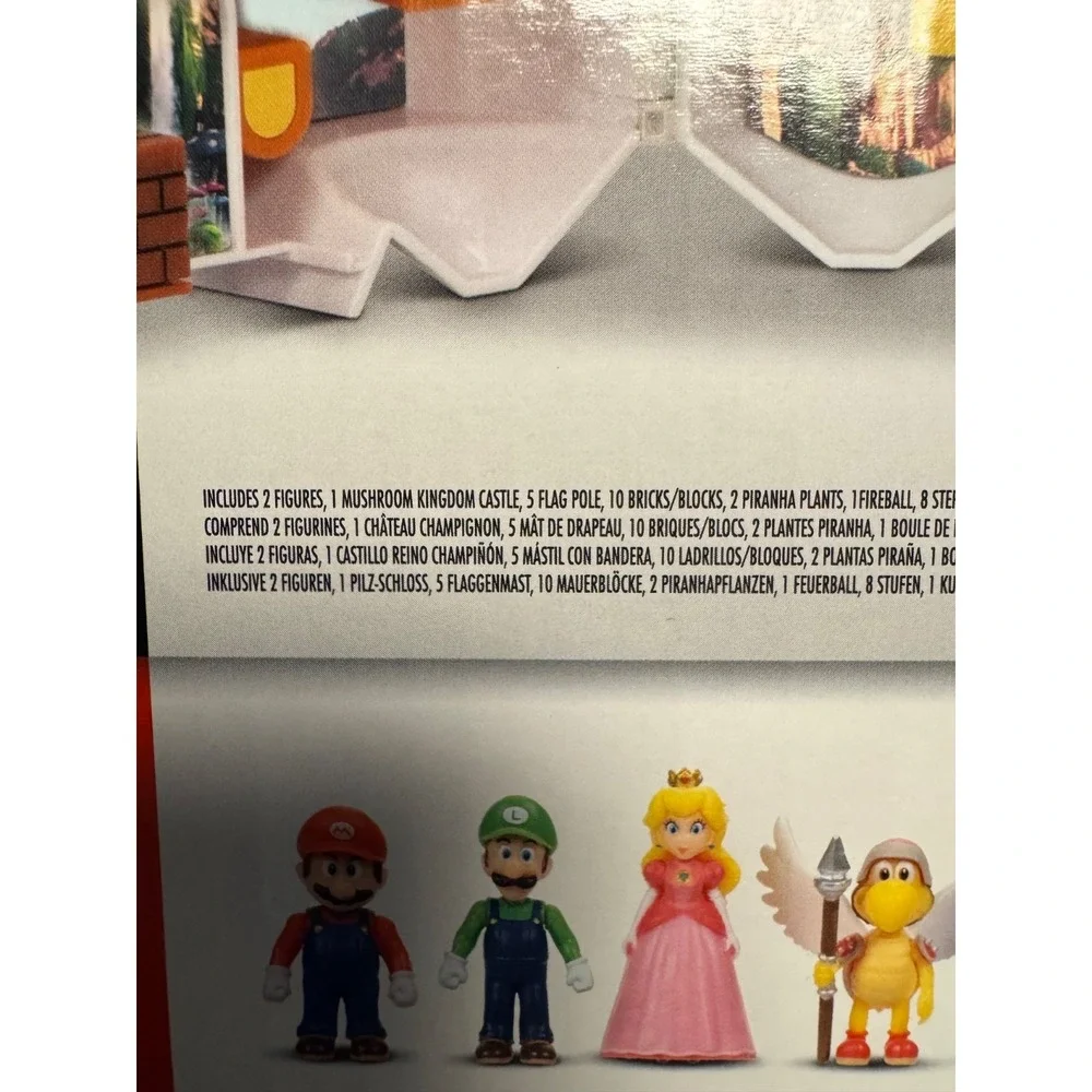 The Super Mario Bros Movie Play Set [ Mushroom Kingdom Castle ] NEW